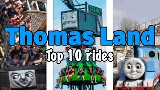 Top 10 rides at Thomas Land - Drayton Manor | 2022