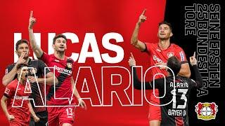 LUCAS ALARIO | #GOALARIO – Seine ersten 25 Tore in der Bundesliga | Bayer 04 Leverkusen