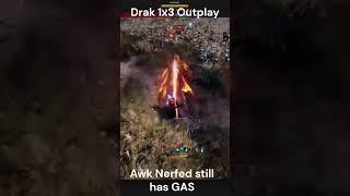 Drakania Awk  Insane  1x3 Outplay  #rpg #gaming #gamer #bdo #mmorpg #gameplay #solare #drakania