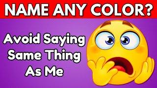 Avoid Saying The Same Thing As Me  #3