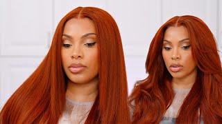 THIS HAIR  COLOR  IS  GLUELESS WIG INSTALL | BEGINNER FRIENDLY