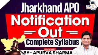 Jharkhand APO Bumper Vacancy Out | Total Post:- 134 | Complete Syllabus | By:- Apurva Sharma