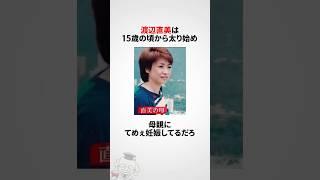 渡辺直美に関する雑学 #shorts