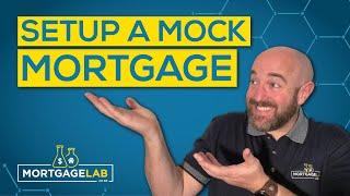 First Home Buyers - Setup a Mock Mortgage