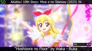 My Top 100 Aikatsu! Openings, Endings, and Insert Songs (All Series)