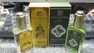 GEO F. TRUMPER Sandalwood & Ajaccio Violets : Unboxing (with Victorinox Ouvre-Montres) & Tests!