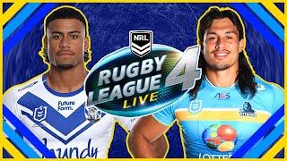 BULLDOGS BATTER THE TITANS AT BELMORE ON RLL4 (NRL ROUND 3)