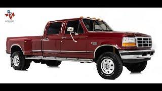 1996 Ford F350 4X4 Off-Road Crew Cab Long Bed Dual Rear Wheels - 7.3L V8 Power Stroke Turbo Diesel