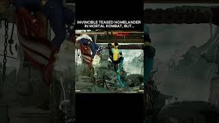 Invincible Teased Homelander In Mortal Kombat, But... #shorts #mk1