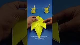 PIKACHU origami #arteenpapel #origami #ideasenpapel