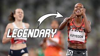 This Race will go down in History... | Faith Kipyegon breaks the Tokyo 2020 1500m Olympic Record