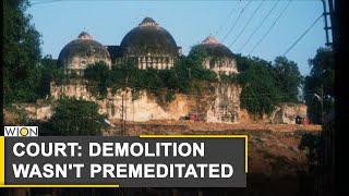 News Alert: All accused acquitted in Babri Masjid demolition case | WION News