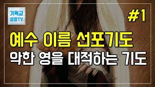 예수이름선포기도 | 악한영을대적하는기도 | 예수님의이름 | 대적기도 | 선포기도 | 아침기도 | 저녁기도 | 하루를시작하는기도 | 새벽기도 | 자면서듣는기도 | 잠자며듣는기도