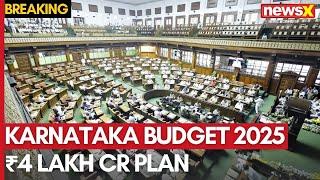 Karnataka Budget 2025: CM Siddaramaiah Announces Rs. 4 Lakh Crore Expenditure