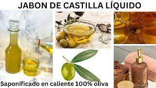 JABÓN LÍQUIDO DE CASTILLA 100% ACEITE DE OLIVA fórmula incluida