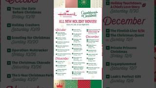 Hallmark’s 2024 Countdown to Christmas Movie Schedule