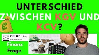 Was ist der Unterschied zwischen KGV und KCV? Einfache Erklärung