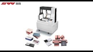 Automatic Rigid Box Wrapping Forming Making Gift Box Making Machine