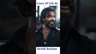 Lines Of Life By Hrithik Roshan. #linesoflife #quotes #motivation