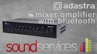 Adastra RM Series 100V Line Mixer Amplifiers with Bluetooth & Media Player