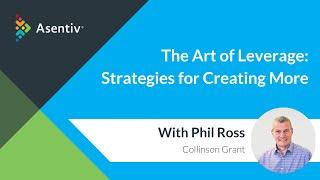 The Art of Leverage with Phil Ross - Presented by Ewan Sturman