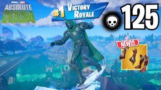 125 Elimination DOCTOR DOOM Solo vs Squads WINS Full Gameplay (MARVEL FORTNITE CHAPTER 5 SEASON 4)!