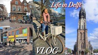 VLOG: Life in Delft Netherlands| Go Shopping with me| Delft City Center| African Girl in Netherlands