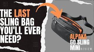 The BEST EDC Sling Bag Upgrade You Need for 2023!  - Alpaka Go Sling Mini Review #alpakagear