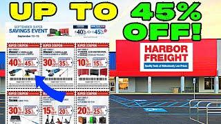 Harbor Freight Sale Up to 45% Off!