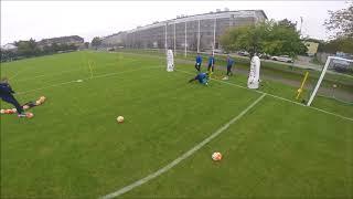 Goalkeeper training: U15 session