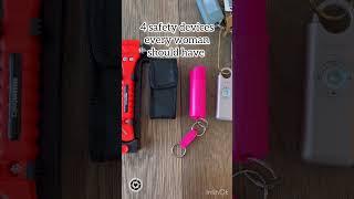 4 Best Self Defense Gadgets for Women That I Carry #SHORTS