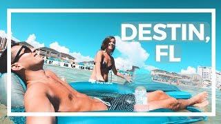 ONE OF FLORIDA'S BEST BEACHES IN DESTIN, FL TRAVEL VLOG