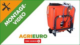 Agrieuro Montagevideo Anbauspritze Dal Degan ILEO 200 für den Traktoranbau - Pumpe Comet APS 31