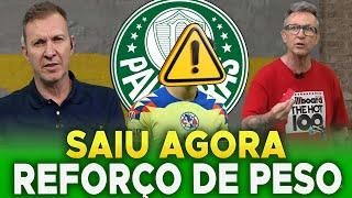 EXPLODIU AGORA! PALMEIRAS CONFIRMA DETALHES! REFORÇO PRA 2025! ÚLTIMAS NOTÍCIAS DO PALMEIRAS