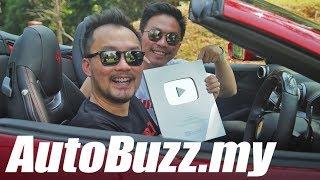 YouTube Silver Play Button Award unboxed! - AutoBuzz.my