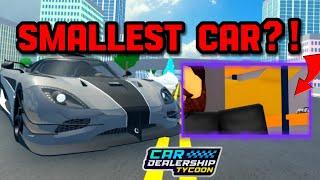 THIS IS THE SMALLEST CAR EVER IN CDT?? | Mird CDT