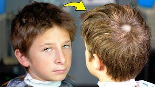 WHITE BOY goes to BLACK BARBER! *unexpected results*