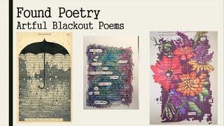 Introduction to Found Poetry