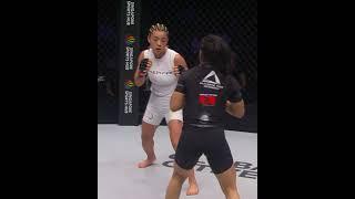 The atomweight scrap between Itsuki Hirata and Jihin Radzuan! 