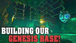 Building Our Alpha Base On A No Mission Genesis | Ark PVP Official E2