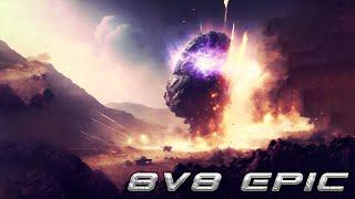 SUPREME COMMANDER EPIC #98 - Custom 8v8 on map gen - Average Joes -