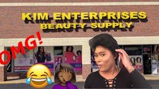 Try on/haul! I bought the cheapest wigs I could find in the hair store!