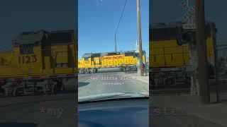 A short freight train my mom caught #train #railcar #railwaycar #automobile #railroad #railroaders