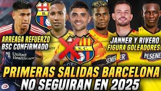 LAS PRIMERAS SALIDAS que tendrá BARCELONA 2025! XAVIER ARREAGA VUELVE a BARCELONA! GOLEADORES 2024