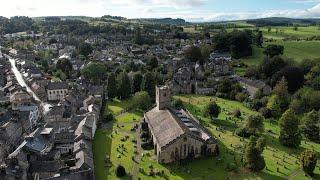 Kirkby Lonsdale 002 / Ruskins View / JMW Turner / John Ruskin / Cumbria / Drone