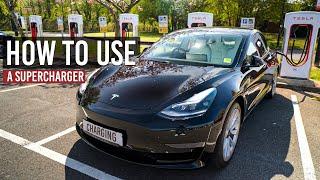 Tesla Supercharger BEGINNERS GUIDE - Tesla Model 3/S/X/Y (UK)