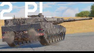 Unplayable Squadron Leopard 2?ㅣWar Thunder Leopard 2 PLㅣUHQ 4K