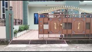 Remote Control sliding Gate system installation in Butwal.