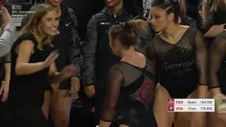 Rachael Lukacs Floor Exercise 2019 vs Ohio State 9 850