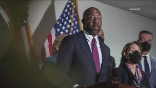 Sen. Raphael Warnock speaks to NBC about President Biden's debate performance